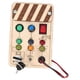 thumbnail image 1 of Interruptor De Luces Tablero Ocupado Montessori Tablero Ocupado Juguetes Juguete De Viaje Para Niños, 1 of 5