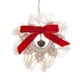 thumbnail image 2 of Adorno De Copo De Nieve Tejido A Mano Bowknot Rojo Año Nuevo Navidad Boho Decoración, 2 of 3