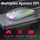 thumbnail image 5 of Mouse Inalámbrico Recargable Usb Silencioso Dual Bluetooth, 5 of 7