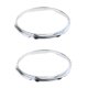 thumbnail image 1 of 1 par de aros de anillo de aro de tambor de hierro 10 pulgadas 6 orificios, 1 of 5