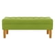 thumbnail image 1 of Banqueta Wood 2c Felpa 04 Pistacho, 1 of 4