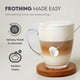 thumbnail image 2 of Espumador de Leche Manual Zulay Kitchen con Pilas Duracell Incluidas, 2 of 9