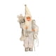 thumbnail image 5 of Figura De Papá Noel De Pie, Bonita Decoración Navide?a Para Mesa, Hogar, Oficina, Lentejuelas Plateadas, 5 of 5