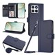 thumbnail image 1 of Funda Cartera para Honor X8C 4G con Bolsillo para Billetes, Azul, 1 of 6