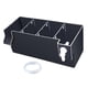 thumbnail image 4 of Caja de filtro para acuarios, filtración, purificación de agua por circulación, silenciosa, purificador de agua para tanques de tortugas, caja de filt Negro 24x105x10cm, 4 of 5