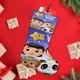 thumbnail image 4 of Little Baby Bum Tema: Calcetines de Navidad, fino lino blanco para colgar en escaleras y chimenea, decoración navideña para el hogar, regalo de Navidad.54cm×38cm, 4 of 5
