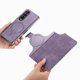 thumbnail image 5 of Funda Billetera Magnética para Samsung Galaxy Z Fold 3 Soporte Tarjetas Desmontable Morado, 5 of 6