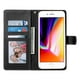thumbnail image 4 of Funda Para Iphone 7/8– Cuero Premium, 3 Ranuras Para Tarjetas, Protección Contra Impactos, 4 of 5