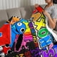 thumbnail image 3 of RAINBOW FRIENDS anti-pilling, suave, ligera, esponjosa y acogedora de lujo para hogar y cocina – Perfecta para niños y adultos,110X70cm, 3 of 6