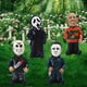 thumbnail image 2 of 1pc Halloween Horror Movie Garden Gnome Decoration Outdoor Statue Nightmare Figurine Lawn Decoration Halloween Ornament Decoration, 2 of 5