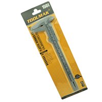 Pie De Metro Vernier Análogo Plástico 150Mm Toolmak