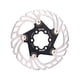 thumbnail image 3 of Rotor de freno de disco hidráulico de bicicleta ligera, disipación de calor de Rotor de bicicleta, pastillas de freno de disco flotante para bicicleta Negro 140mm, 3 of 5