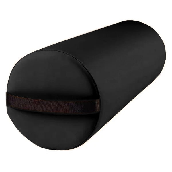 Genérico - Cojín Bolster Redondo Almohada Para Camilla Mod Eb0071 - Negro