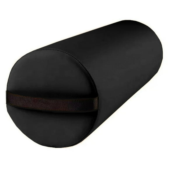 Cojín Bolster Redondo almohada para camilla Mod Eb0071 - Negro