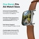 thumbnail image 3 of Correa de cuero MobyFox para Apple Watch, marrón, 3 of 8
