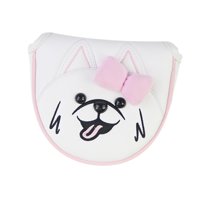 Magideal - Cubierta Para Cabeza De Palo De Golf, Suministros De Entrenamiento De Golf De Moda, Protector Para Cabeza De Palo De Golf, Mazo De Golf, Cubierta Para Semicírculo Rosa