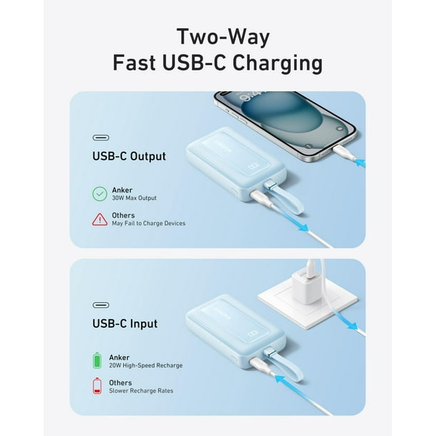 Anker Zolo Power Bank 20000mAh 30W USB-C | Lider