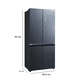 thumbnail image 3 of Refrigerador Perfect Fit MultiDoor No Frost 474 lts  Midea, 3 of 8