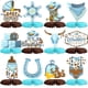 thumbnail image 1 of Centros de mesa Tarklanda con forma de panal de abeja Western Cowboy, 12 unidades, 1 of 7
