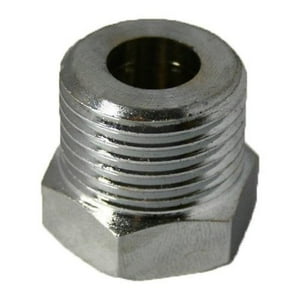 Genérico - Adaptador Llave Niple Macho Hermbra Conector He 1/2 - Hi 1/4