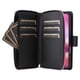 thumbnail image 2 of Funda Cartera con Cremallera y Correa para Samsung Galaxy S24 Plus Soporte y Tarjetero Negro, 2 of 6