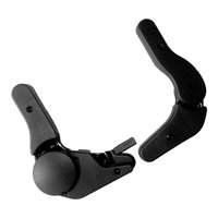 Magideal - Ajustador De Múltiples Ángulos Ajuste De Ángulo 90-180 Montaje Duradero Reemplazo Resistente De Acero Para Bricolaje De Servicio Pesado Práctico Para Negro