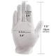 thumbnail image 3 of Guantes Blancos De Algodón S dian 8 Pares Talla Mediana 7 5 Unisex, 3 of 6