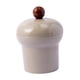 thumbnail image 2 of Tarro De Caramelos Con Tapa De 0,5 L, Ligero, Decorativo, Para Galletas, Para Bufé, Bodas, Fiestas, Té, Marrón, 2 of 5