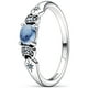 thumbnail image 1 of Anillo Pandora Princesa Jasmine Aladdín Talla 8.5 Azul, 1 of 5