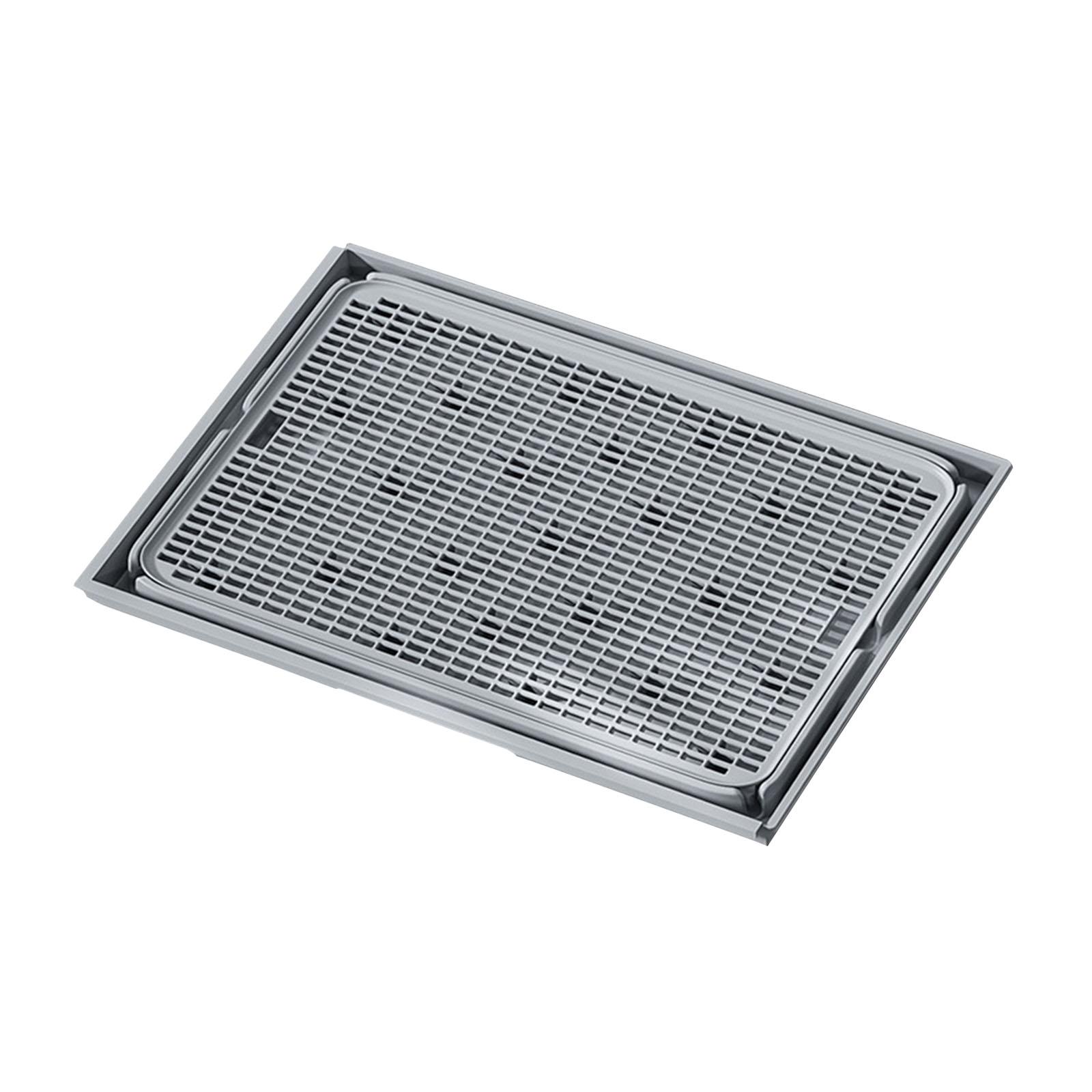 Magideal - Mat De Arena Para Gatos Mat De Captura De Arena De Lámina Liviana Mat De Arena Para Lámpara De Arena Sin Deslizamiento De Cajas De Arena Para Gatos In Gris Claro