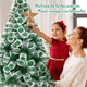 thumbnail image 3 of Árbol De Navidad Pascua 1.5 Metros Nevado Armable Verde, 3 of 3