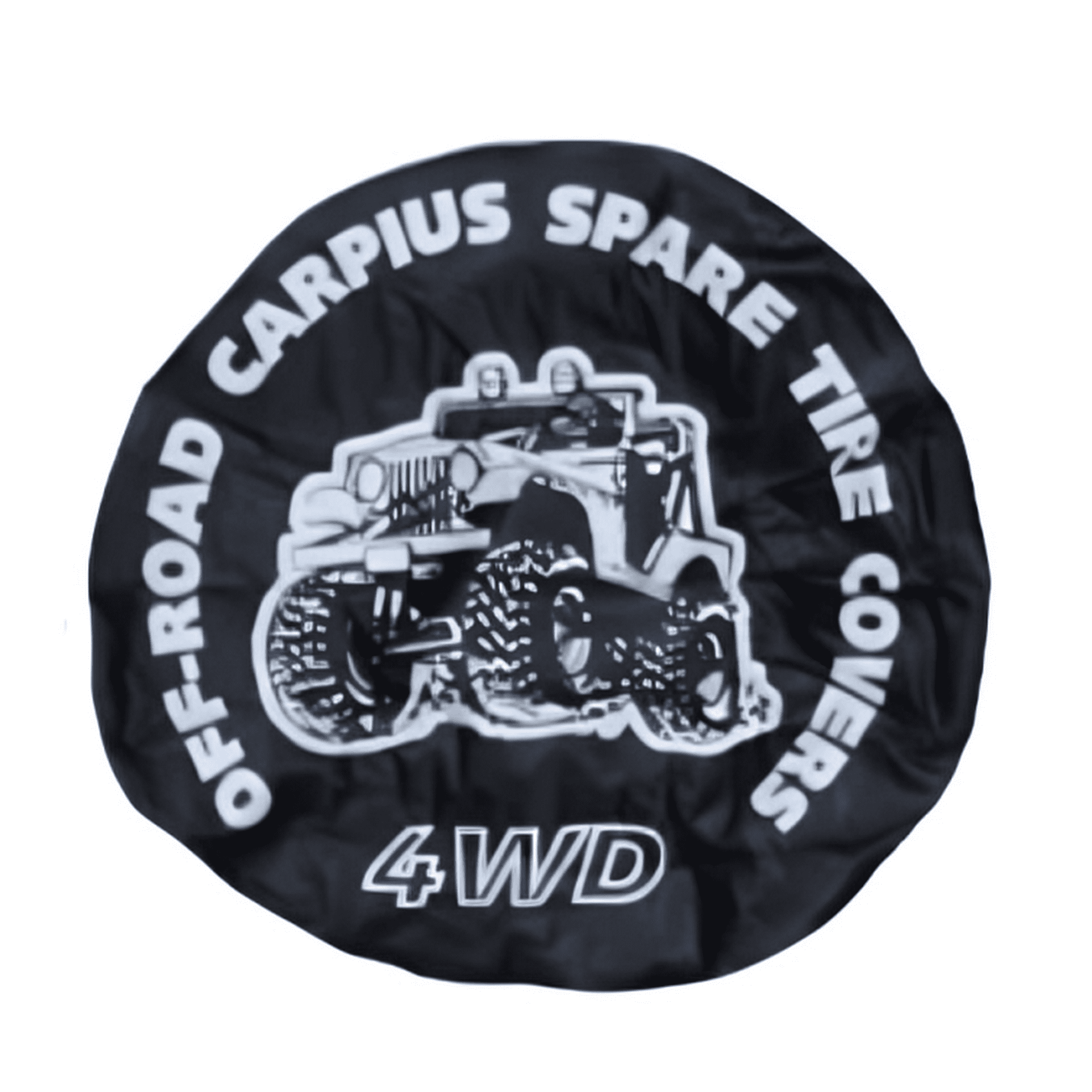 Genérico - Cubre Rueda Neumatico Aro 15 Pulg. Eco Cuero Set X 1 Pcs