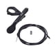 thumbnail image 1 of Manija De Control Remoto Para Tija De Sillín De Bicicleta Con Cable Y Tapa De Extremo Para Andar Al Aire Libre, Color Negro, 1 of 5