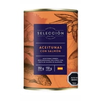 Aceitunas Rellenas Con Salmón Tarro Drenado 150 G - Neto 350 G Selección