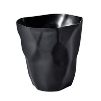 Bothyi - Papelera Decorativa Para El Hogar, Para Debajo Del Escritorio, Sala De Manualidades, Cocina, Color Negro