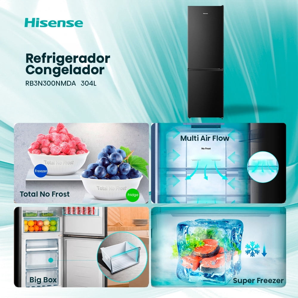 Hisense RB3N300NMDA Negro, foto 6