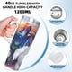 thumbnail image 5 of Baymax: Grandes Héroes Vaso aislado de acero inoxidable con asa, diseño temático, regalo para familia, amigos y fans; incluye pajita y encaja en el portavasos estándar, 40 oz, 5 of 6