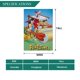 thumbnail image 3 of Los Picapiedra-bandera de jardín temática. Regalo perfecto para fans, amigos y familiares, ideal para actividades al aire libre y decoración de fiestas.28CM*45CM, 3 of 5