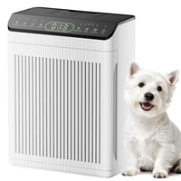 Purificador De Aire Evalit Et066 Para Habitaciones Grandes De Hasta 2200 M², Color Blanco