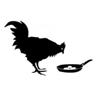 Rienda Libre Graphics - Decomural Chicken And Egg Banksy Ws-32503