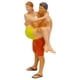 thumbnail image 1 of 1/64 Modelo De Figura De Pareja Decoración De Diseño Colecciones De Jardín De Hadas Dioramas Rojo, 1 of 5