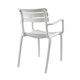 thumbnail image 5 of Silla Plástico Apilable Lofoten Blanca 82x56x58 Escandinavia, 5 of 7