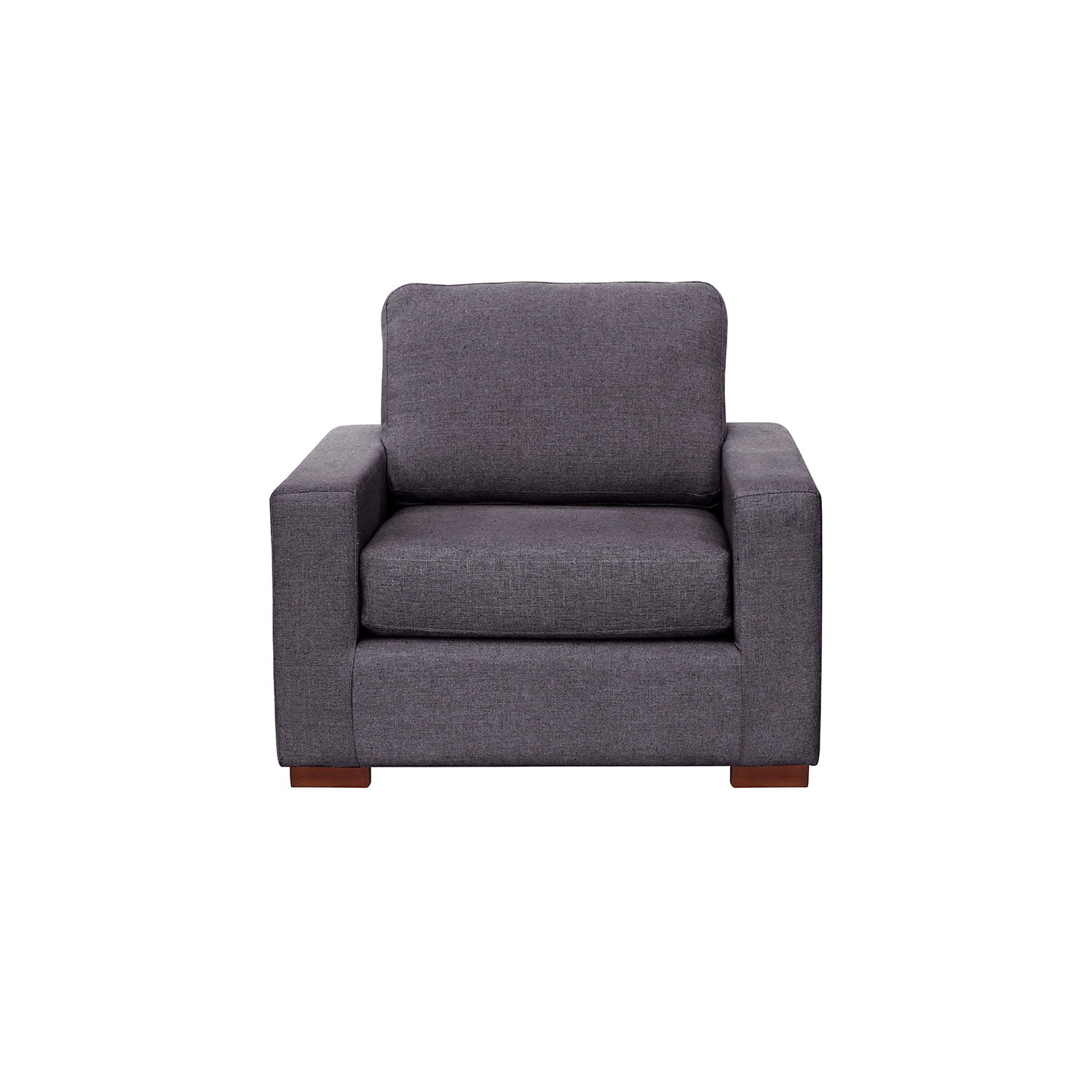 Latam Home - Sofa Livorno 1c Lino Gris Oscuro