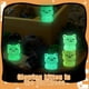 thumbnail image 4 of Figuras de gato en miniatura CCINEE Luminous Resin, 60 unidades, para decoración, 4 of 7