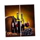 thumbnail image 3 of Conjunto De 2 Paneles Impresión Digital Cortinas 3D 140x100cm Vino Tinto, 3 of 5