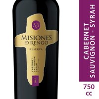Vino Tinto Cabernet Sauvignon /Syrah Reserva Botella 750 Ml Misiones De Rengo