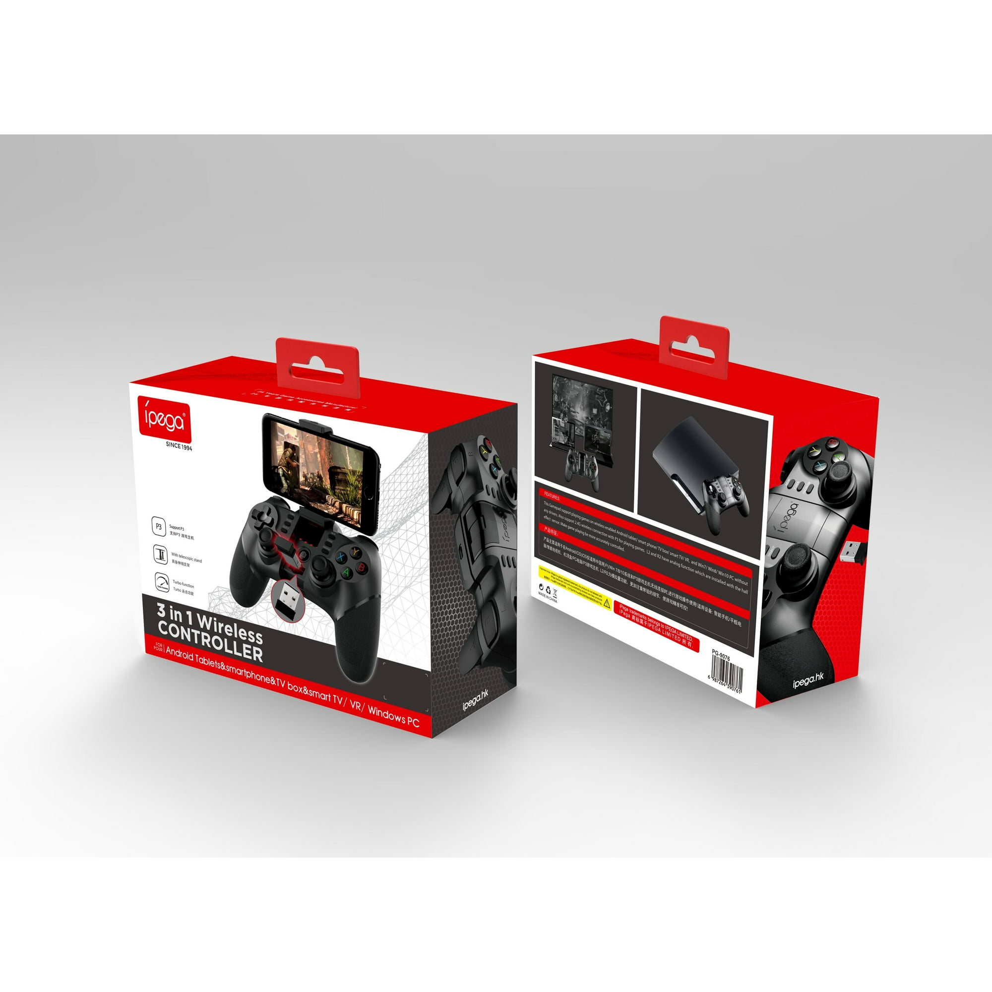 Ipega - Control Gamepad Joystick 3 En 1