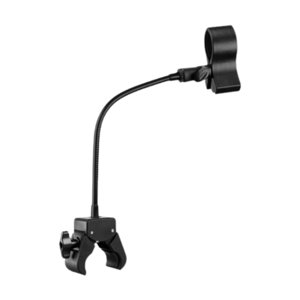 Bothyi - Soporte De Micrófono Ajustable De 360 Grados Para Grabación En El Manillar De La Bicicleta. Se Adapta A Micrófonos De 30 A 60 Mm.