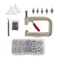 Magideal - Manual Perla Setter Herramienta Punzonadora De Perlas Máquina De Ajuste Hecha A Mano De Perlas Máquina De Ajuste De Perlas Para Artesanía De Gris