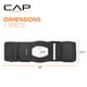 thumbnail image 5 of Chaleco pesado CAP Barbell ajustable 18,14 kg, 5 of 8